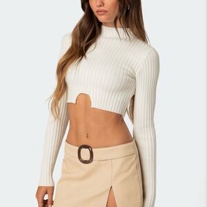 NWT Edikted Cropped Sweater